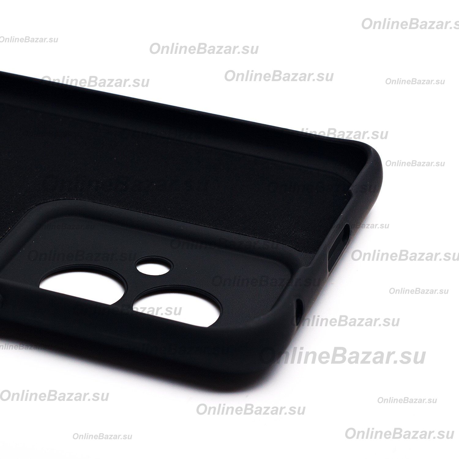 Чехол для Honor 100 силиконовый Soft Touch 2 <черный> ― OnlineBazar.su