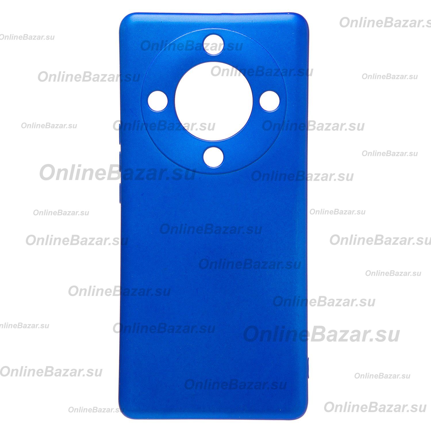 Чехол для Huawei Honor X9a силиконовый Soft Touch 4 <темно-синий> ― OnlineBazar.su