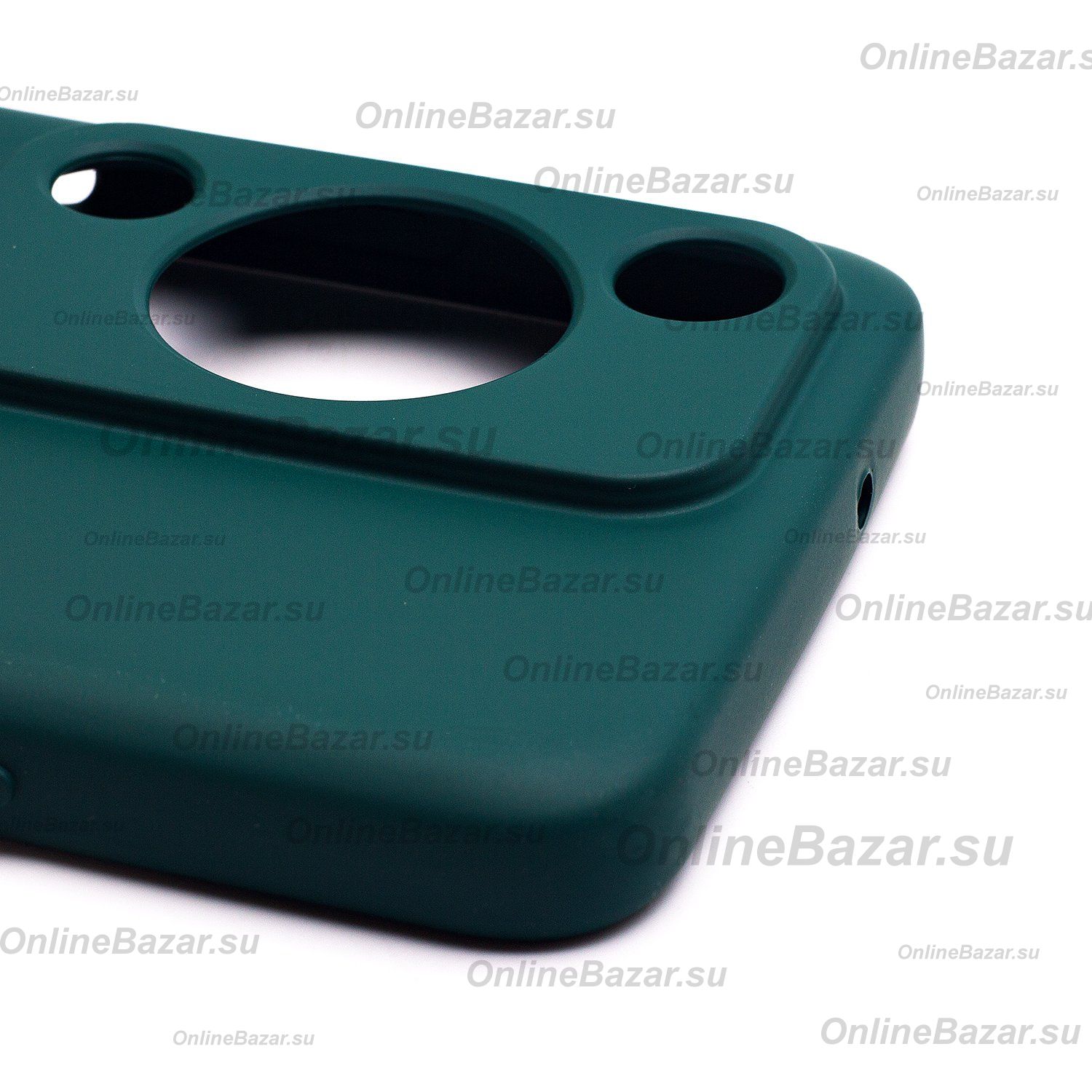 Чехол для Huawei Nova Y72 силиконовый Soft Touch 2 <темно-зеленый> ― OnlineBazar.su
