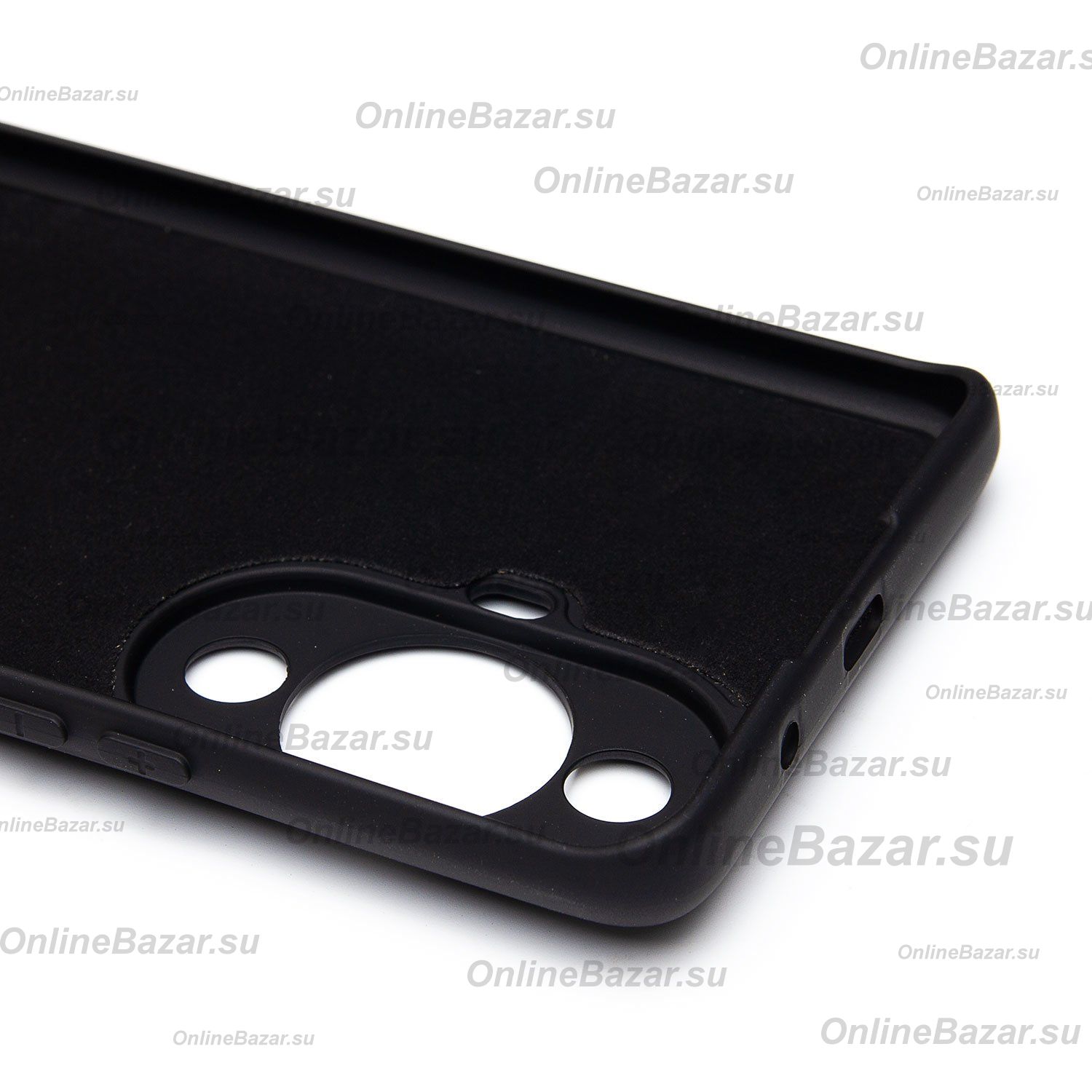 Чехол для Huawei GOA-LX9 силиконовый Soft Touch 2 <черный> ― OnlineBazar.su
