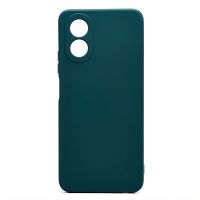 Чехол для Oppo CPH2591 силиконовый Soft Touch 2 <темно-зеленый> ― OnlineBazar.su