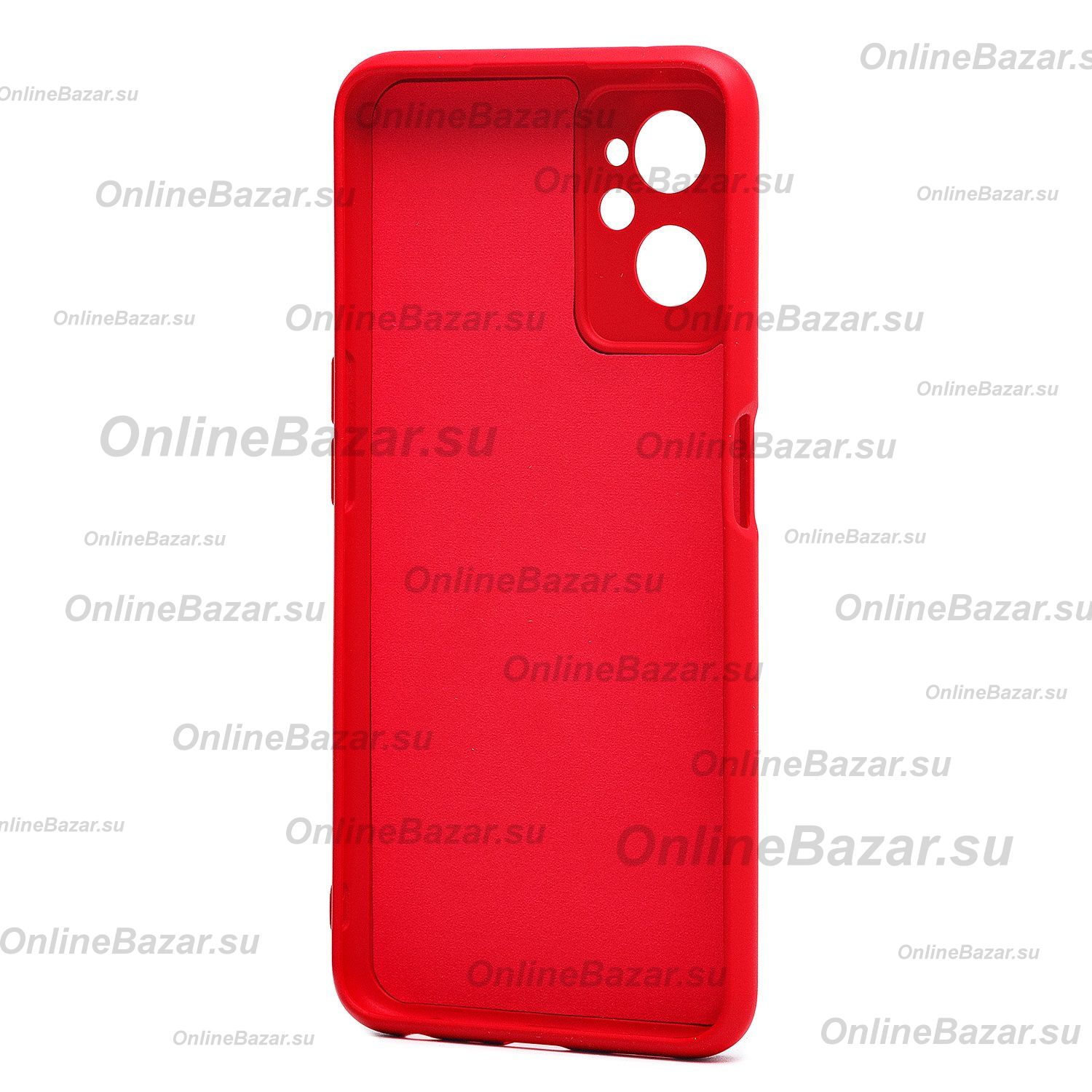 Чехол для Oppo CPH2333 силиконовый Soft Touch 4 <красный> ― OnlineBazar.su