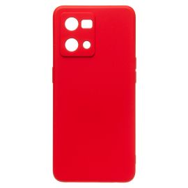 Чехол для Oppo CPH2363 силиконовый Soft Touch 4 <красный>