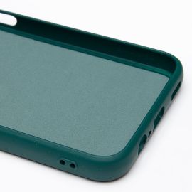 Чехол для Samsung SM-A145F (Galaxy A14) силиконовый Soft Touch 4 <темно-зеленый>