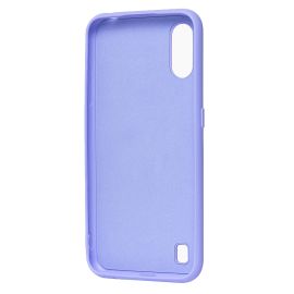 Чехол для Samsung SM-M015F (Galaxy M01) силиконовый Soft Touch 4 <светло-фиолетовый>
