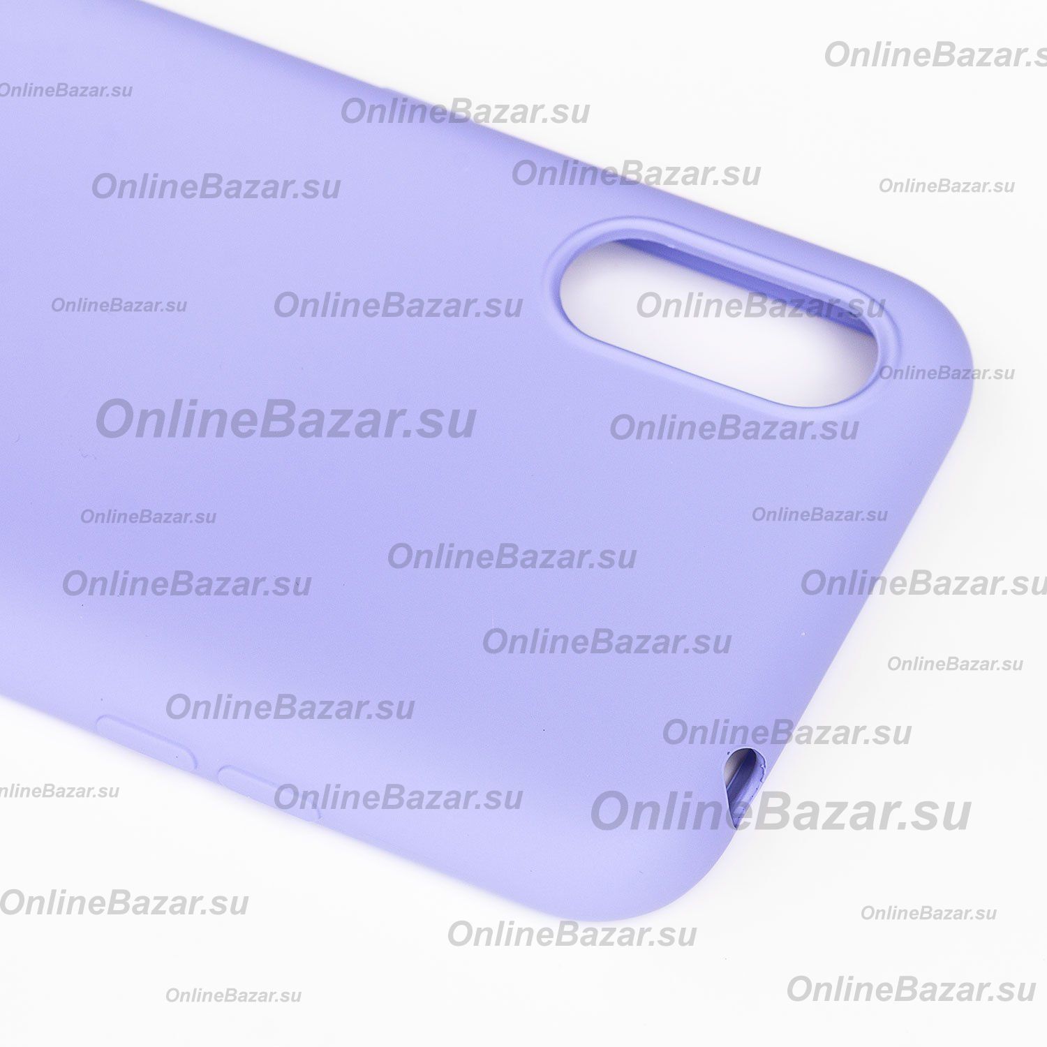 Чехол для Samsung SM-M015F (Galaxy M01) силиконовый Soft Touch 4 <светло-фиолетовый> ― OnlineBazar.su