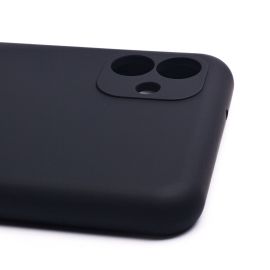 Чехол для Samsung SM-A045F (Galaxy A04) силиконовый Soft Touch 4 <черный>