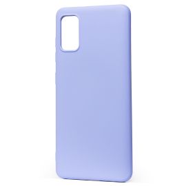 Чехол для Samsung SM-A415F (Galaxy A41) силиконовый Soft Touch 2 <светло-фиолетовый>