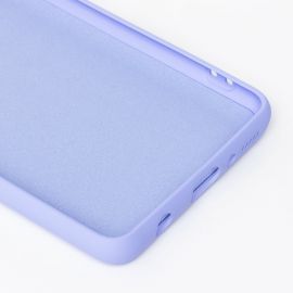 Чехол для Samsung SM-A415F (Galaxy A41) силиконовый Soft Touch 2 <светло-фиолетовый>