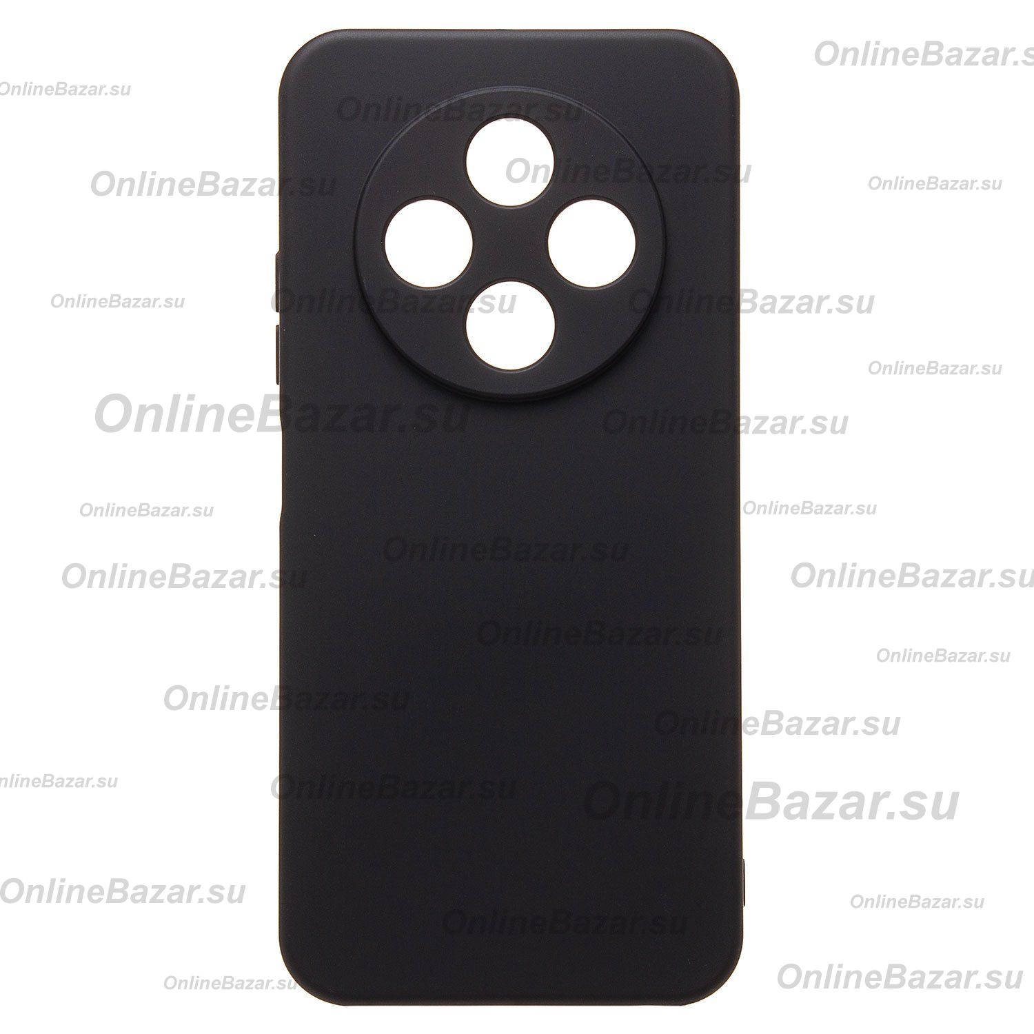 Чехол для Tecno Spark 30C (KL5n) силиконовый Soft Touch 4 <черный> ― OnlineBazar.su