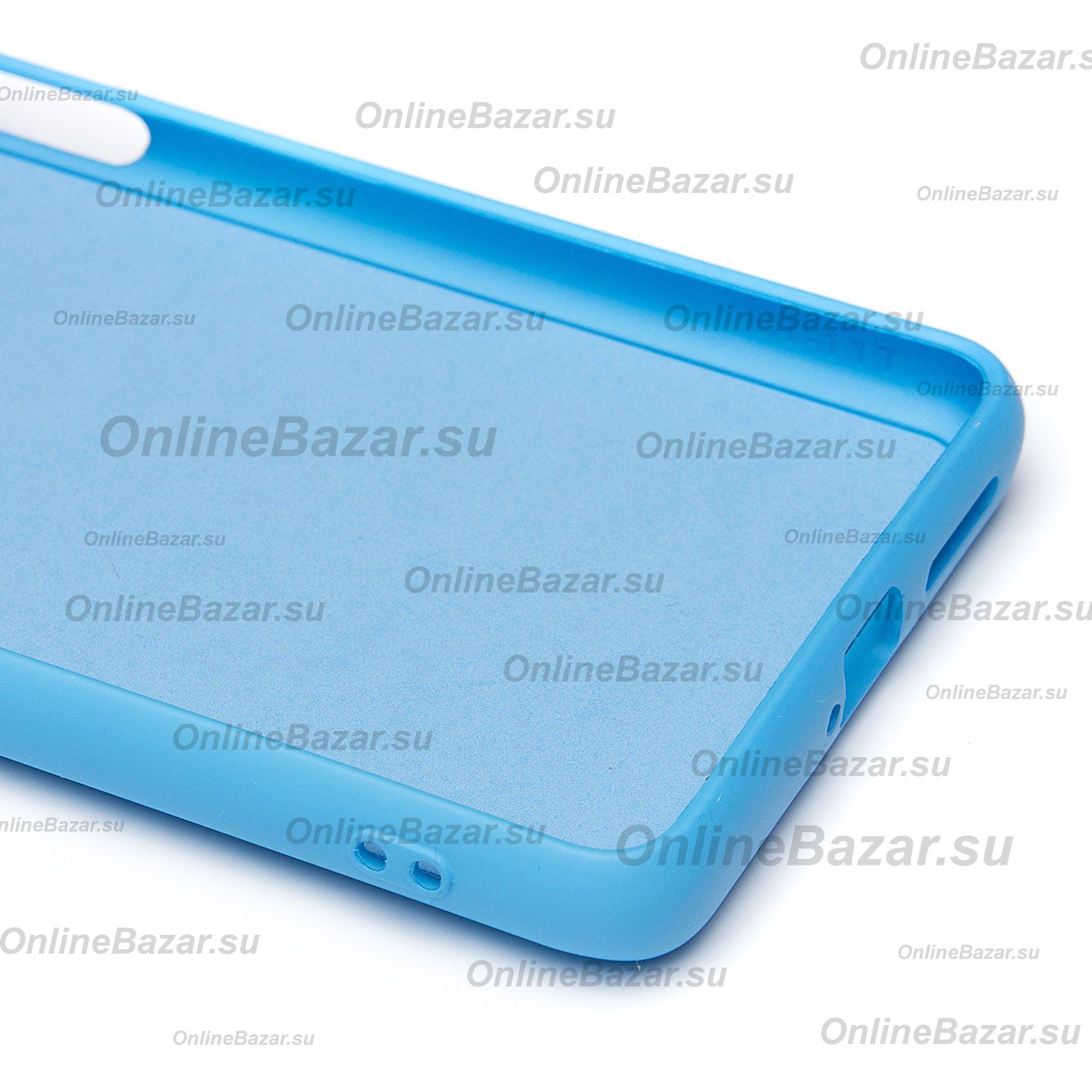 Чехол для Xiaomi 11T Pro силиконовый Soft Touch 4 <голубой> ― OnlineBazar.su