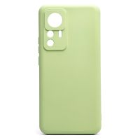 Чехол для Xiaomi 12T Pro силиконовый Soft Touch 4 <светло-зеленый> ― OnlineBazar.su