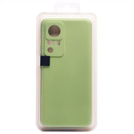 Чехол для Xiaomi 12T Pro силиконовый Soft Touch 4 <светло-зеленый>