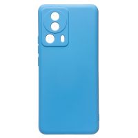 Чехол для Xiaomi 13 Lite силиконовый Soft Touch 4 <голубой> ― OnlineBazar.su