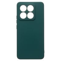 Чехол для Xiaomi 14T силиконовый Soft Touch 4 <темно-зеленый> ― OnlineBazar.su