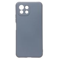 Чехол для Xiaomi Mi 11 Lite 5G силиконовый Soft Touch 4 <серый> ― OnlineBazar.su