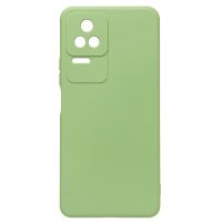 Чехол для Xiaomi Poco F4 силиконовый Soft Touch 4 <светло-зеленый> ― OnlineBazar.su