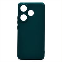 Чехол для Xiaomi Poco F6 силиконовый Soft Touch 4 <темно-зеленый> ― OnlineBazar.su