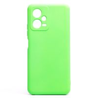 Чехол для Xiaomi Poco X5 5G силиконовый Soft Touch 4 <зеленый> ― OnlineBazar.su