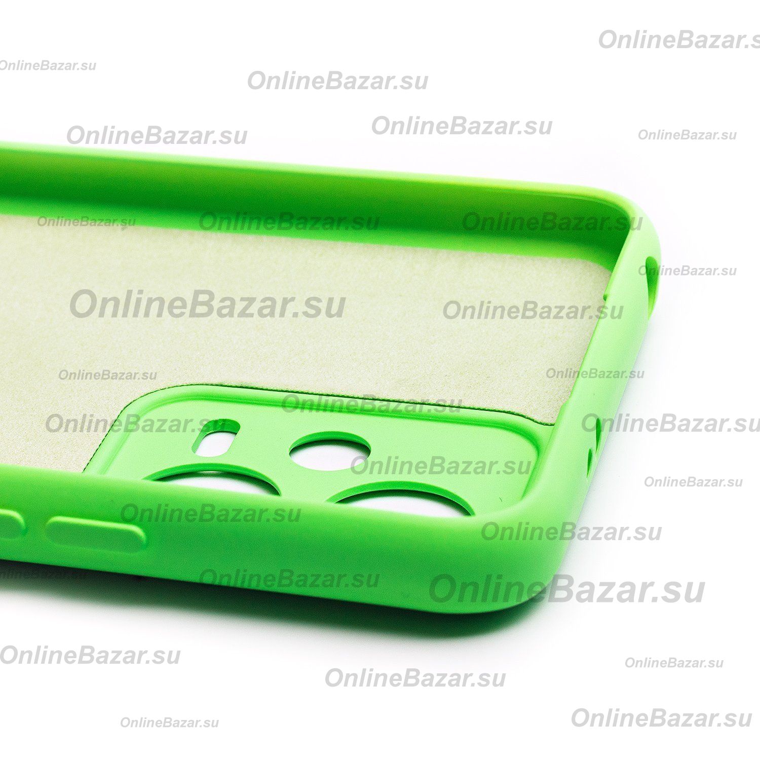 Чехол для Xiaomi Poco X5 5G силиконовый Soft Touch 4 <зеленый> ― OnlineBazar.su