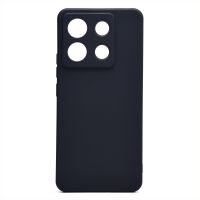 Чехол для Xiaomi Poco X6 5G силиконовый Soft Touch 4 <черный> ― OnlineBazar.su