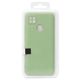 Чехол для Xiaomi Redmi 9C силиконовый Soft Touch 4 <светло-зеленый>