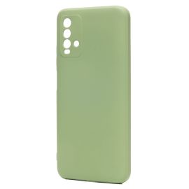 Чехол для Xiaomi M2010J19SG силиконовый Soft Touch 4 <светло-зеленый>