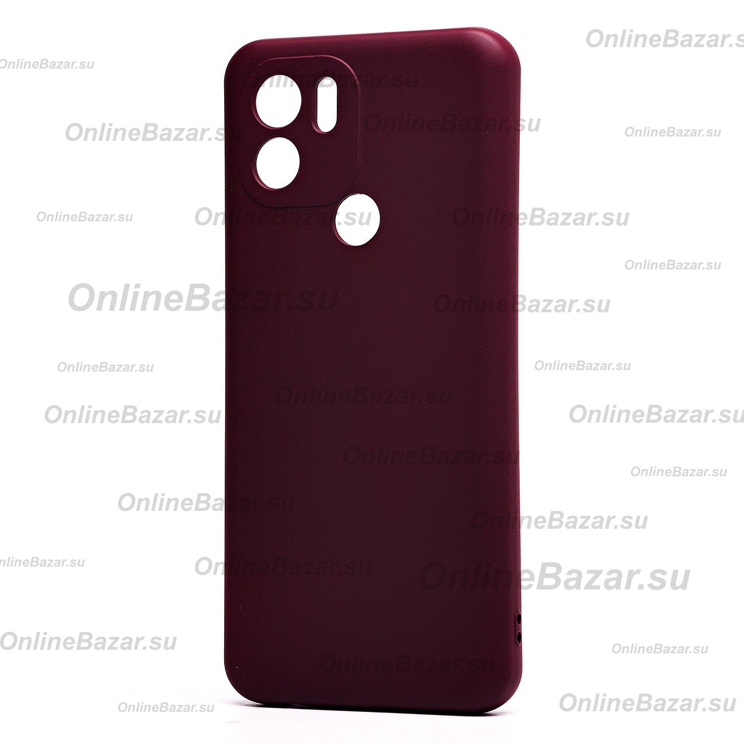 Чехол для Redmi A1 силиконовый Soft Touch 4 <бордовый> ― OnlineBazar.su