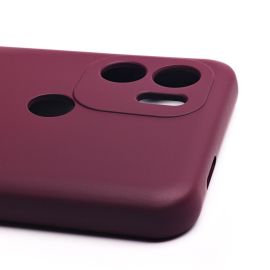 Чехол для Redmi A1 силиконовый Soft Touch 4 <бордовый>