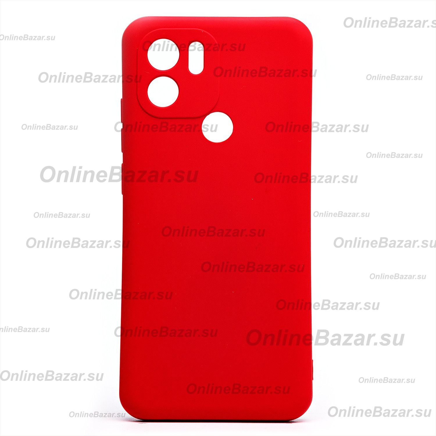 Чехол для Redmi A1 силиконовый Soft Touch 4 <красный> ― OnlineBazar.su