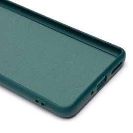 Чехол для Xiaomi 24090RA29G силиконовый Soft Touch 4 <темно-зеленый>