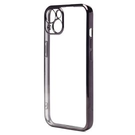 Чехол для Apple iPhone 13 силиконовый ультратонкий Pilot <черный>