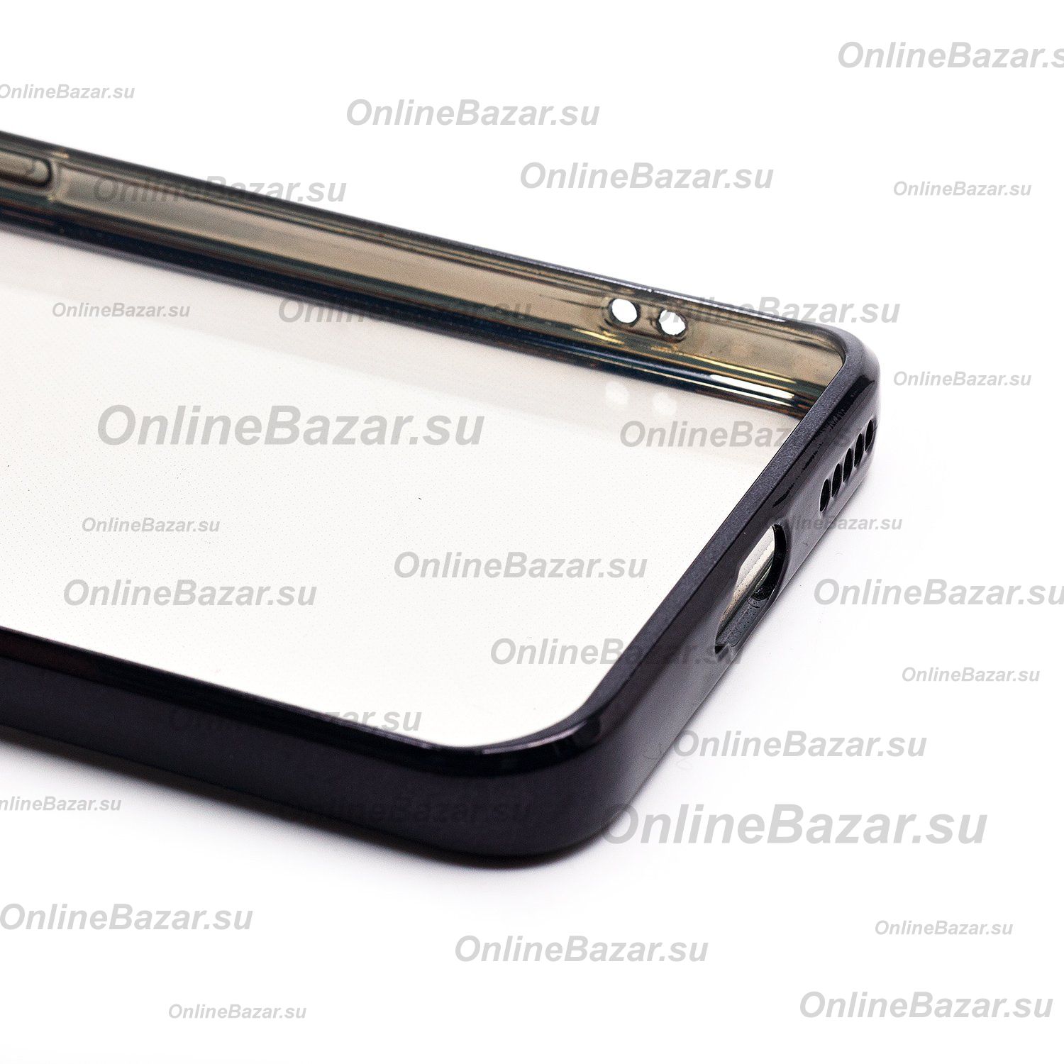 Чехол для Honor 100 силиконовый ультратонкий Pilot <черный> ― OnlineBazar.su