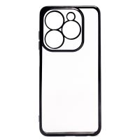 Чехол для Infinix Hot 40i (X6528B) силиконовый ультратонкий Pilot <черный> ― OnlineBazar.su