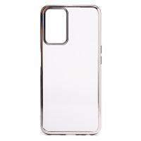 Чехол для Oppo A96 силиконовый ультратонкий Pilot <серебристый> ― OnlineBazar.su