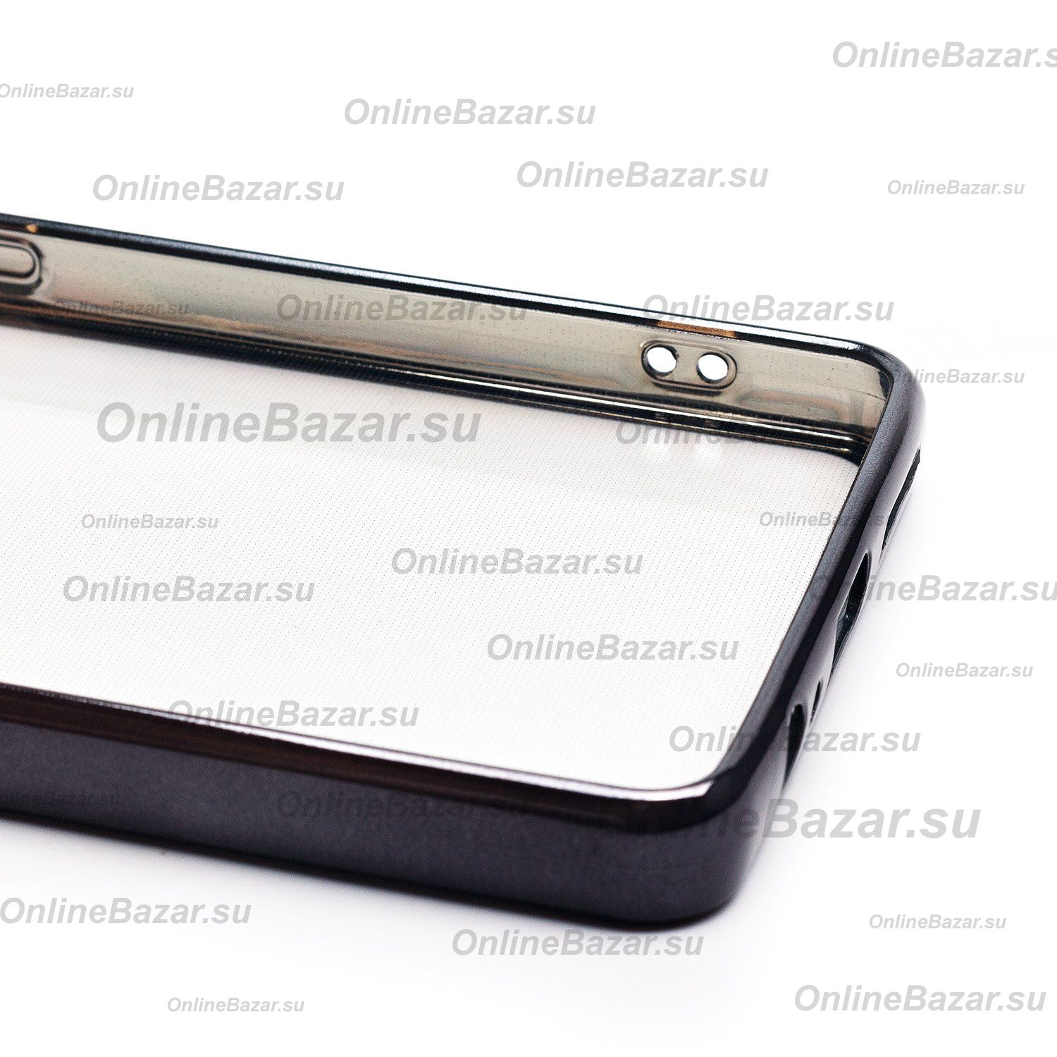 Чехол для Tecno Camon 30 (CL6) силиконовый ультратонкий Pilot <черный> ― OnlineBazar.su