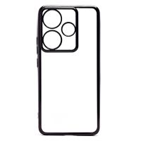 Чехол для Xiaomi Poco F6 силиконовый ультратонкий Pilot <черный> ― OnlineBazar.su