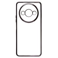 Чехол для Xiaomi Redmi A3 силиконовый ультратонкий Pilot <черный> ― OnlineBazar.su