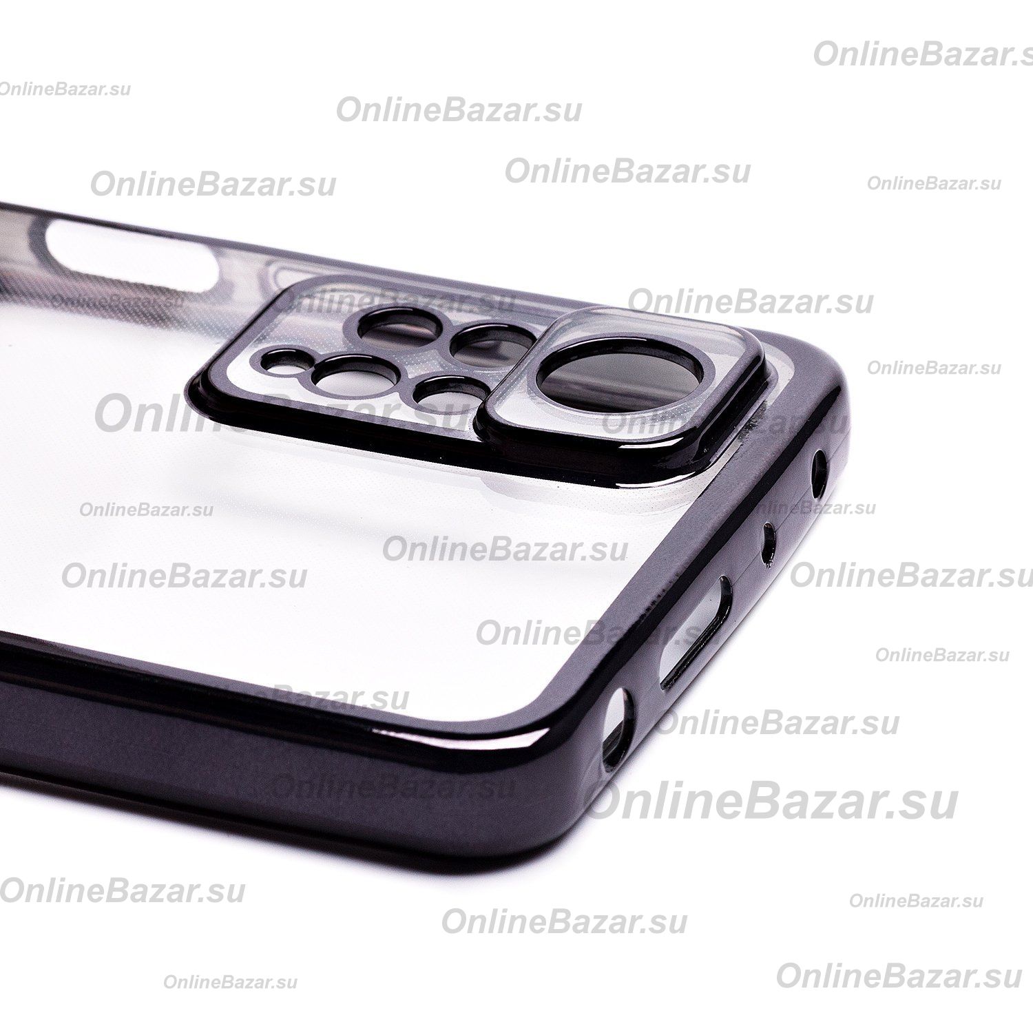 Чехол для Xiaomi Redmi Note 11 Pro силиконовый ультратонкий Pilot <черный> ― OnlineBazar.su