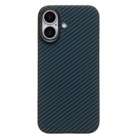 Чехол для Apple iPhone 17 пластиковый MagSafe POSH KEVLAR <темно-синий> ― OnlineBazar.su