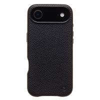 Чехол для Apple iPhone Air натуральная кожа зернистая MagSafe <черный> ― OnlineBazar.su