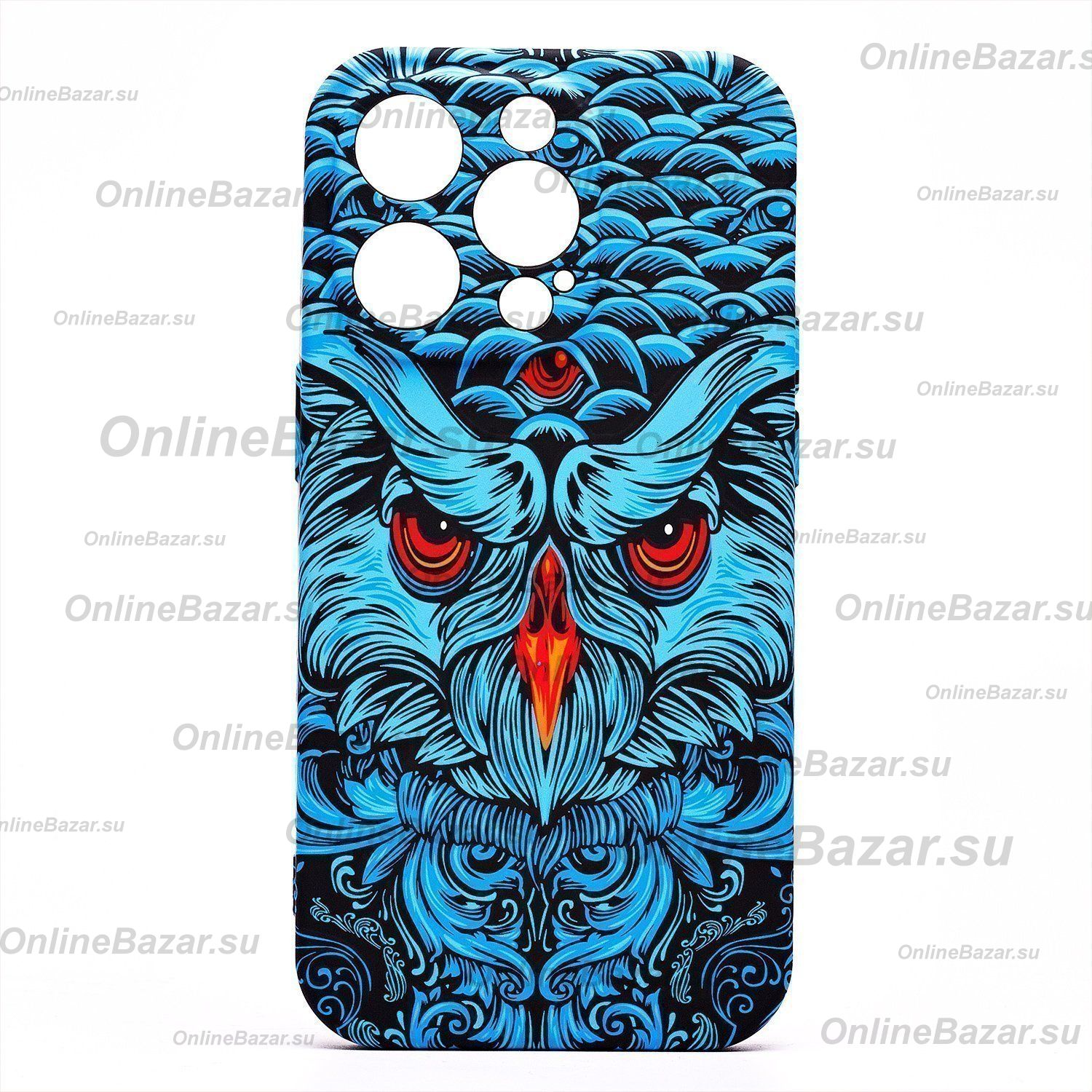 Чехол для Apple iPhone 14 Pro Max Luxo силиконовый (рис. 097) ― OnlineBazar.su