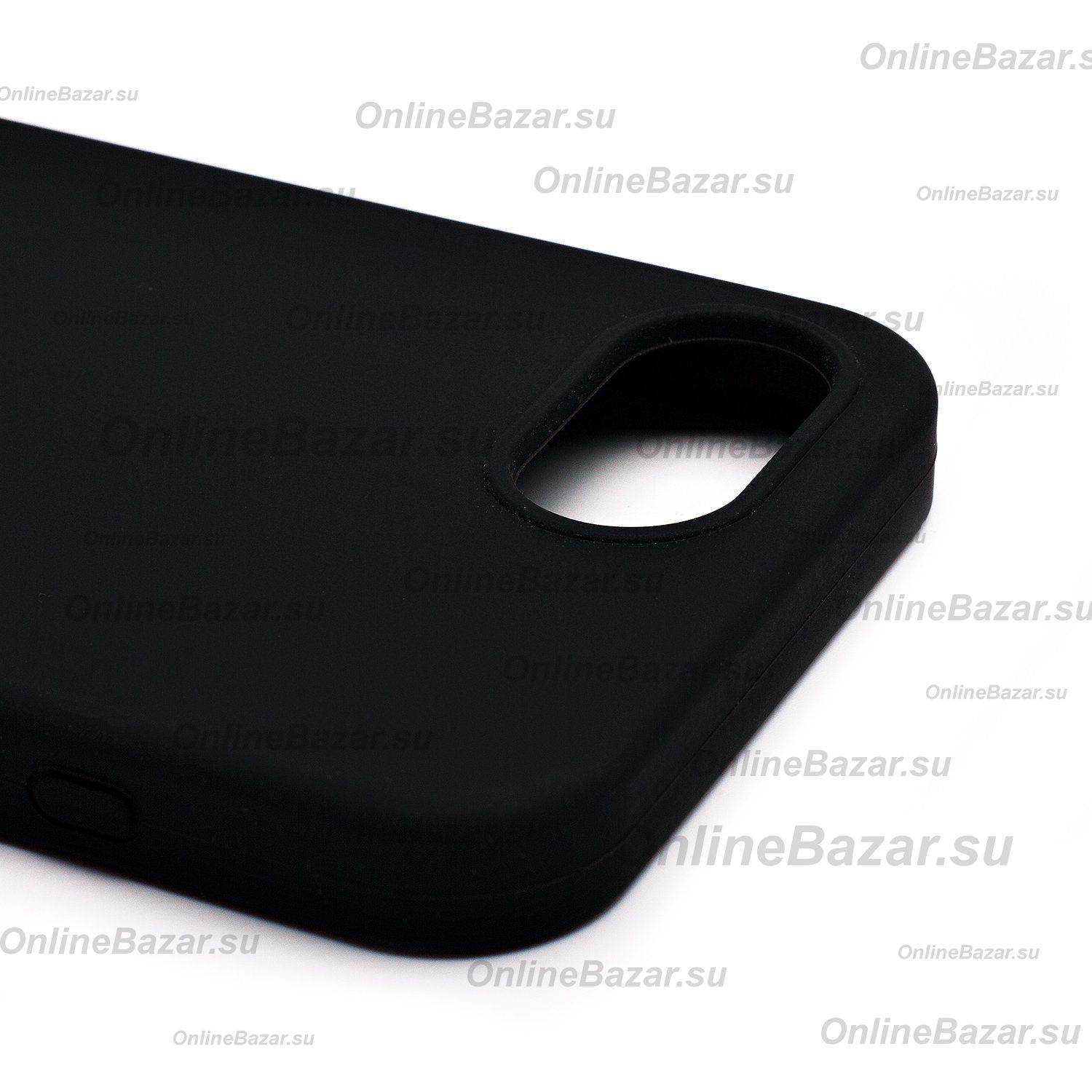 Чехол для Apple iPhone 16e силиконовый Soft Touch <черный> (премиум) ― OnlineBazar.su