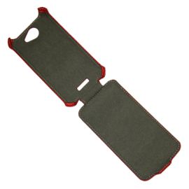 Чехол для HTC PG46100 флип змея №1 <красный>