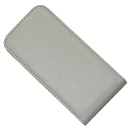 Чехол для HTC One V (T320e) флип кожзам №2 <белый>
