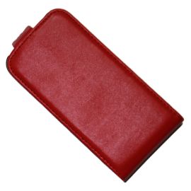 Чехол для HTC One V (T320e) флип кожзам №2 <красный>