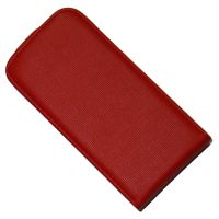 Чехол для HTC One V (T320e) флип кожзам №3 <красный> ― OnlineBazar.su