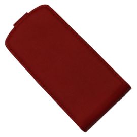 Чехол для Nokia 600 флип кожзам №3 <красный>
