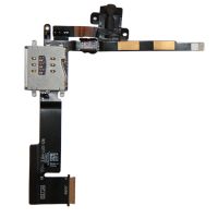 Шлейф для Apple iPad 2 Wi-Fi+3G на разъем гарнитуры в сборе с держателем sim-карты ― OnlineBazar.su