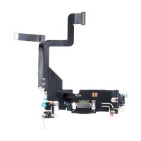 Шлейф для Apple iPhone 14 Pro на системный разъем и микрофон <черный> (оригинал) ― OnlineBazar.su